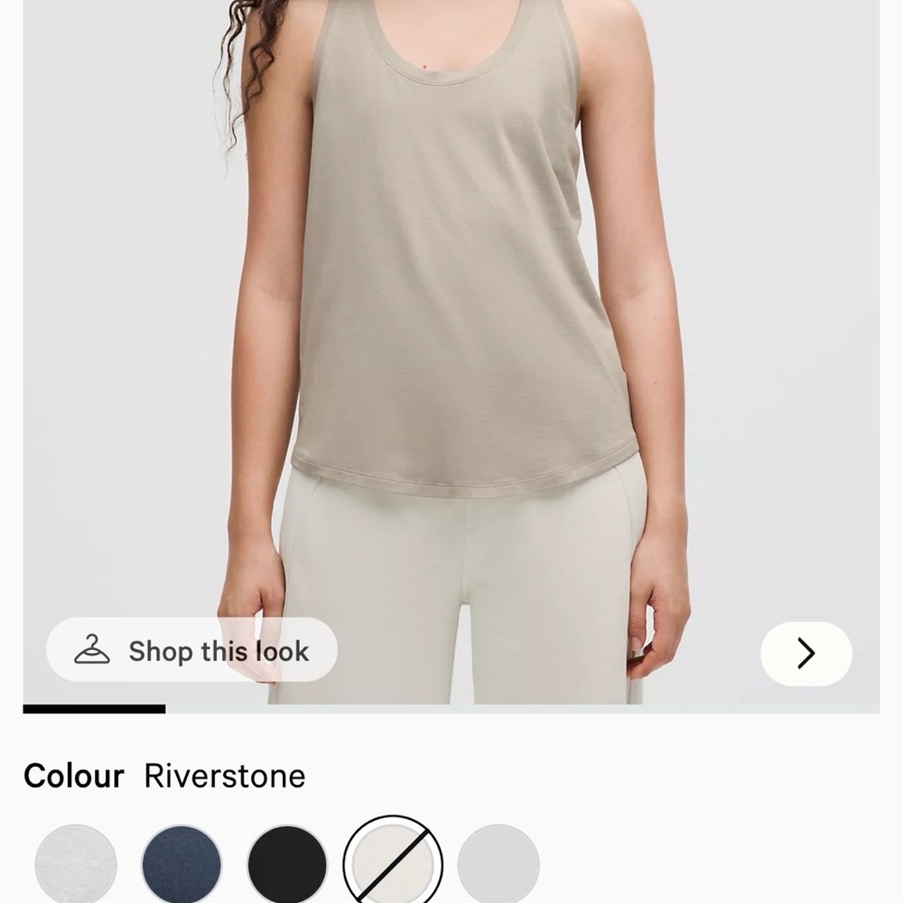 lululemon Athletic Love Tank Top